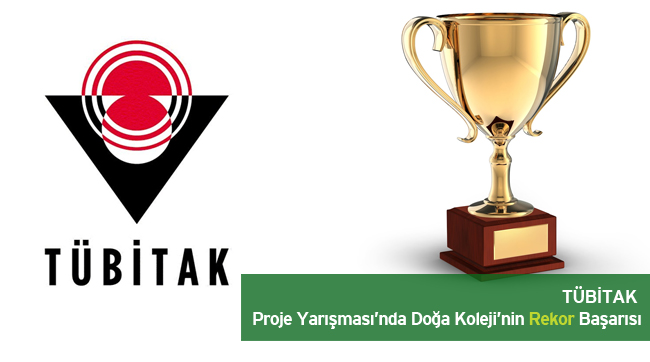 TÜBİTAK Proje Yarışmasında Doğa'nın Rekor Başarısı!
